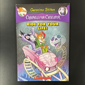 Creepella von Cacklefur #6: Ride For Your Life! - Scholastic Paperback Novel
